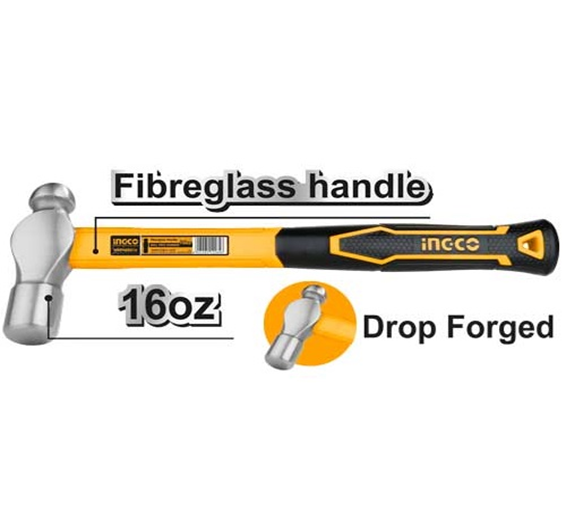 INGCO Ball pein hammer HBPH88016 INGCO Ball pein hammer HBPH88016