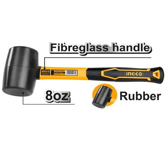 INGCO Rubber hammer HRUH8208 INGCO Rubber hammer HRUH8208