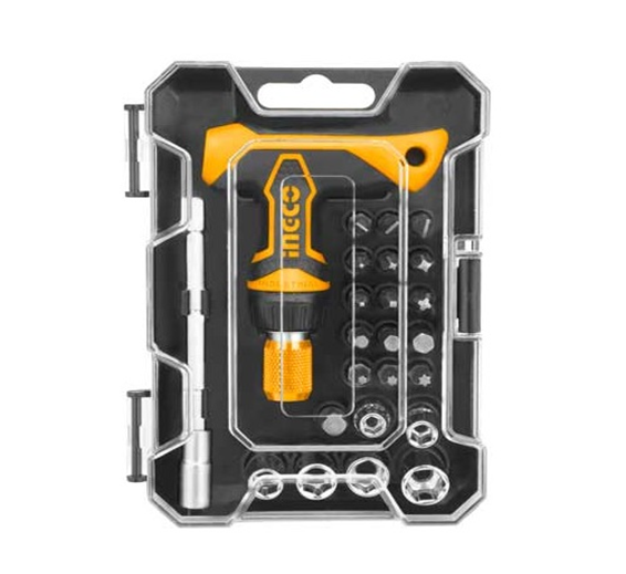 INGCO 24PCS T-handle wrench screwdriver set HKSDB0188