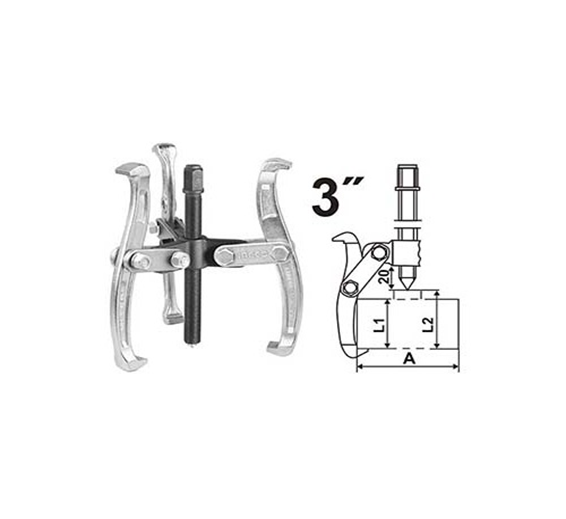 INGCO Three Jaws Puller HGP08033