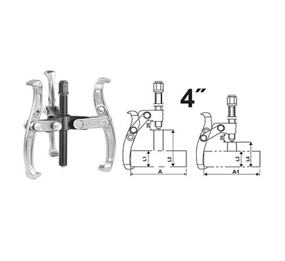 INGCO Three Jaws Puller HGP08034 INGCO Three Jaws Puller HGP08034