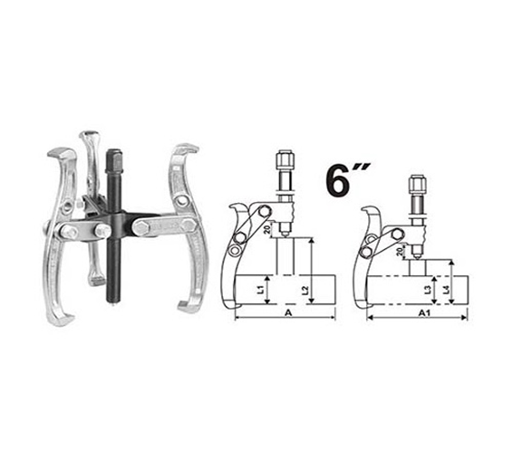 INGCO Three Jaws Puller HGP08036