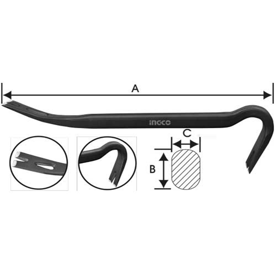 INGCO Wrecking Bar HWBA01362