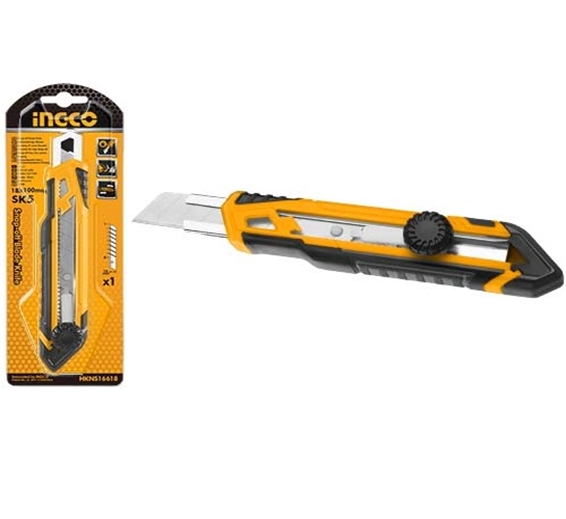 INGCO Snap-off blade knife HKNS16618 INGCO Snap-off blade knife HKNS16618