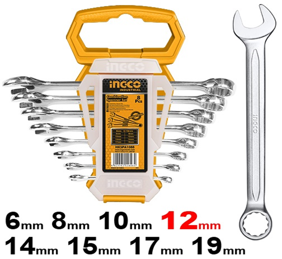 INGCO Combination spanner set HKSPA1088