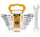 INGCO Double open end spanner set HKSPA2088