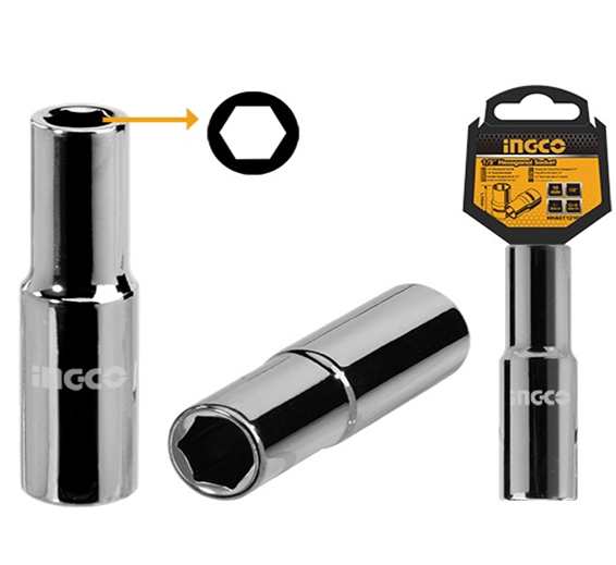INGCO 1/2 Deep Hexagonal socket HHAST12123L INGCO 1/2 Deep Hexagonal socket HHAST12123L