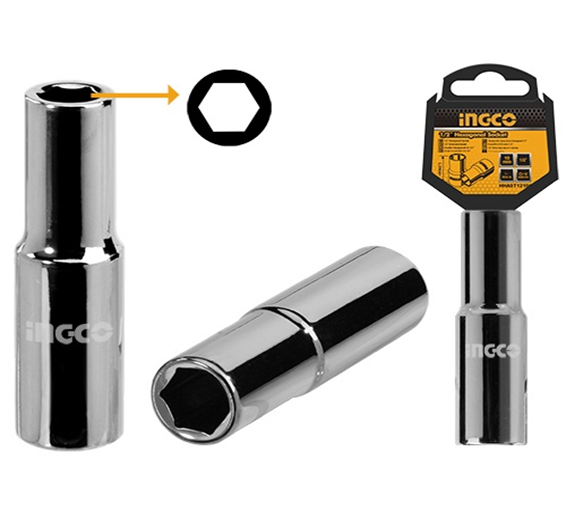 INGCO 1/2 Deep Hexagonal socket HHAST12133L INGCO 1/2 Deep Hexagonal socket HHAST12133L