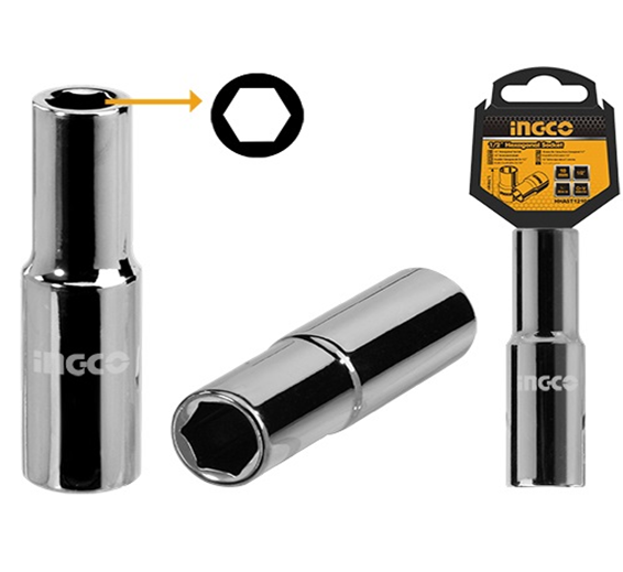 INGCO 1/2 Deep Hexagonal socket HHAST12173L INGCO 1/2 Deep Hexagonal socket HHAST12173L