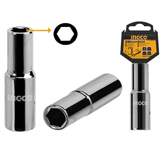 INGCO 1/2 Deep Hexagonal socket HHAST12273L INGCO 1/2 Deep Hexagonal socket HHAST12273L
