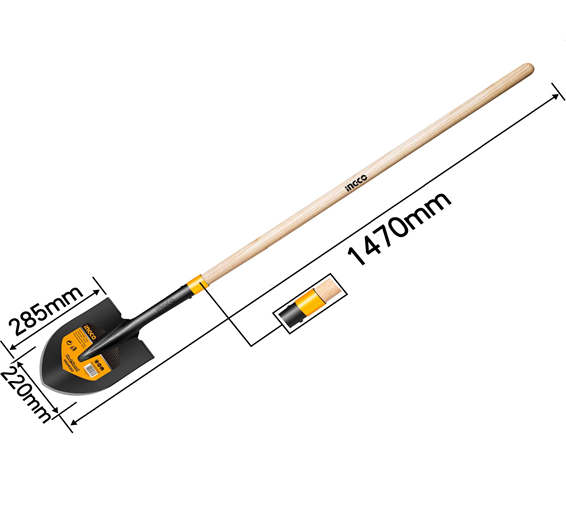 INGCO Steel shovel HSSH0203