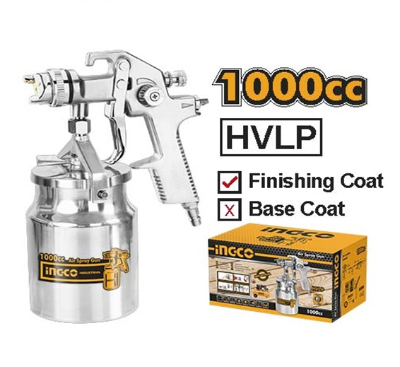INGCO HVLP Air spray gun ASG2101 Rawlix