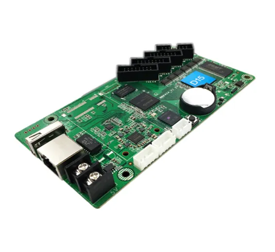 HD-D15 asynchronous full color led display control card 4*HUB75 data interface RGB ,384x64 pixels,Small size screen control card HD-D15 asynchronous full color led display control card 4*HUB75 data interface RGB ,384x64 pixels,Small size screen control card
