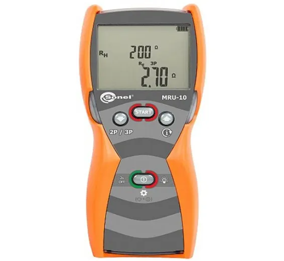 Sonel MRU-10 Earth Resistance Tester Sonel MRU-10 Earth Resistance Tester