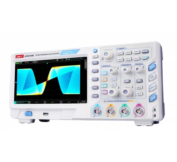 UNI-T UPO2104E 4 Channel Ultra Phosphor Oscilloscope UNI-T UPO2104E 4 Channel Ultra Phosphor Oscilloscope
