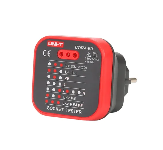 UNI-T UT07A-EU Socket Tester UNI-T UT07A-EU Socket Tester