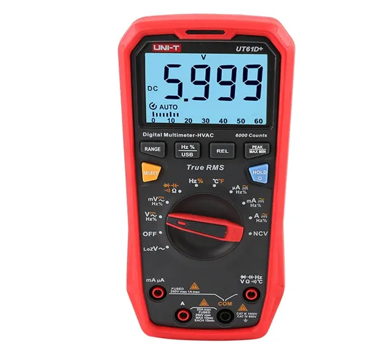 UT61D+ 1000V True RMS Digital Multimeter UT61D+ 1000V True RMS Digital Multimeter