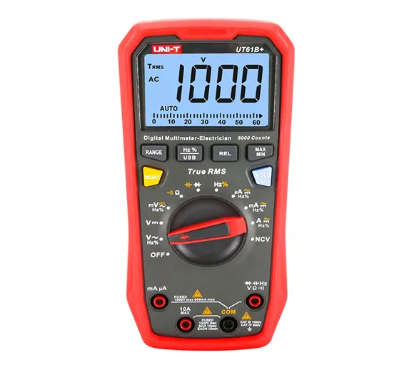 UNI-T UT61B+ 1000V True RMS Digital Multimeter