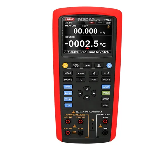 UNI-T UT725 Multifunction Process Calibrator UNI-T UT725 Multifunction Process Calibrator