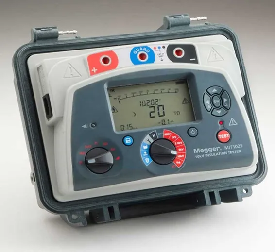 MIT1025 10 KV DIAGNOSTIC INSULATION RESISTANCE TESTER MIT1025 10 KV DIAGNOSTIC INSULATION RESISTANCE TESTER