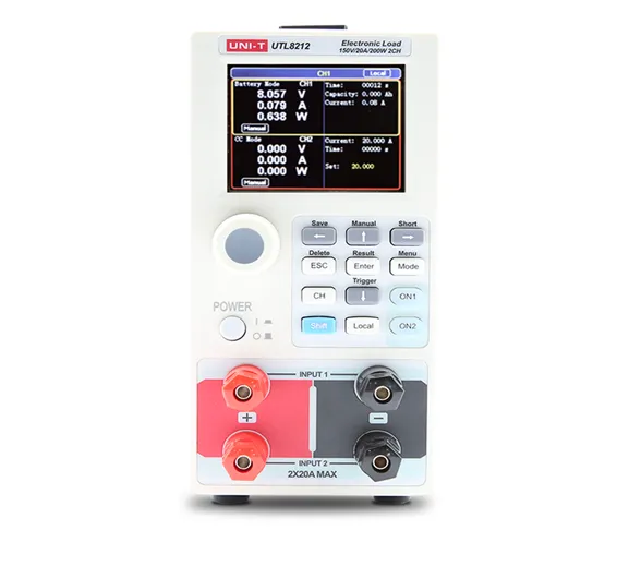 UNI-T UTL8212 High-Precision Compact DC Electronic Load Tester Power Supply Current Test UNI-T UTL8212 High-Precision Compact DC Electronic Load Tester Power Supply Current Test