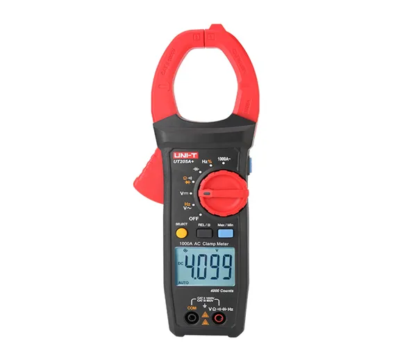 UNI-T UT205A+ 1000A AC Clamp Meters UNI-T UT205A+ 1000A AC Clamp Meters
