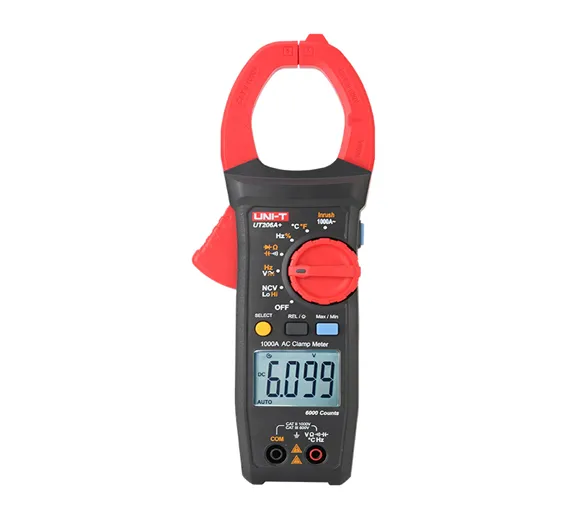 UNI-T UT206A+ 1000A AC Clamp Meters UNI-T UT206A+ 1000A AC Clamp Meters