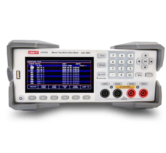 UNI-T UT3516 DC Resistance Tester Microohmmeter UNI-T UT3516 DC Resistance Tester Microohmmeter