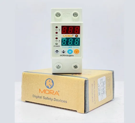 MORA 63A 220V Voltage Protector, Adjustable Device for Voltage Mora Bulgaria in Pakistan MORA 63A 220V Voltage Protector, Adjustable Device for Voltage Mora Bulgaria in Pakistan
