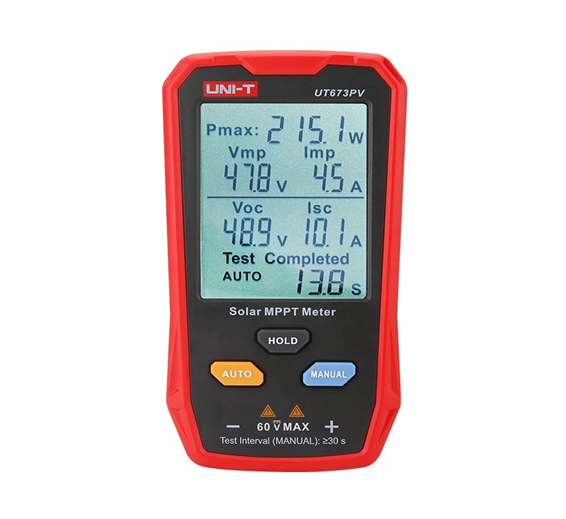 UT673PV Solar MPPT Meter