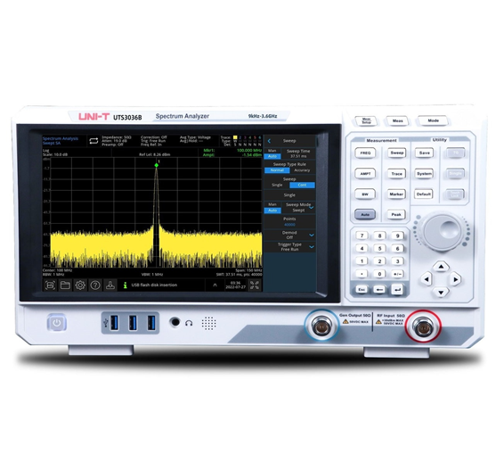 UNI-T UTS3036B 3.6GHz Performance Series Spectrum Analyzer UNI-T UTS3036B 3.6GHz Performance Series Spectrum Analyzer